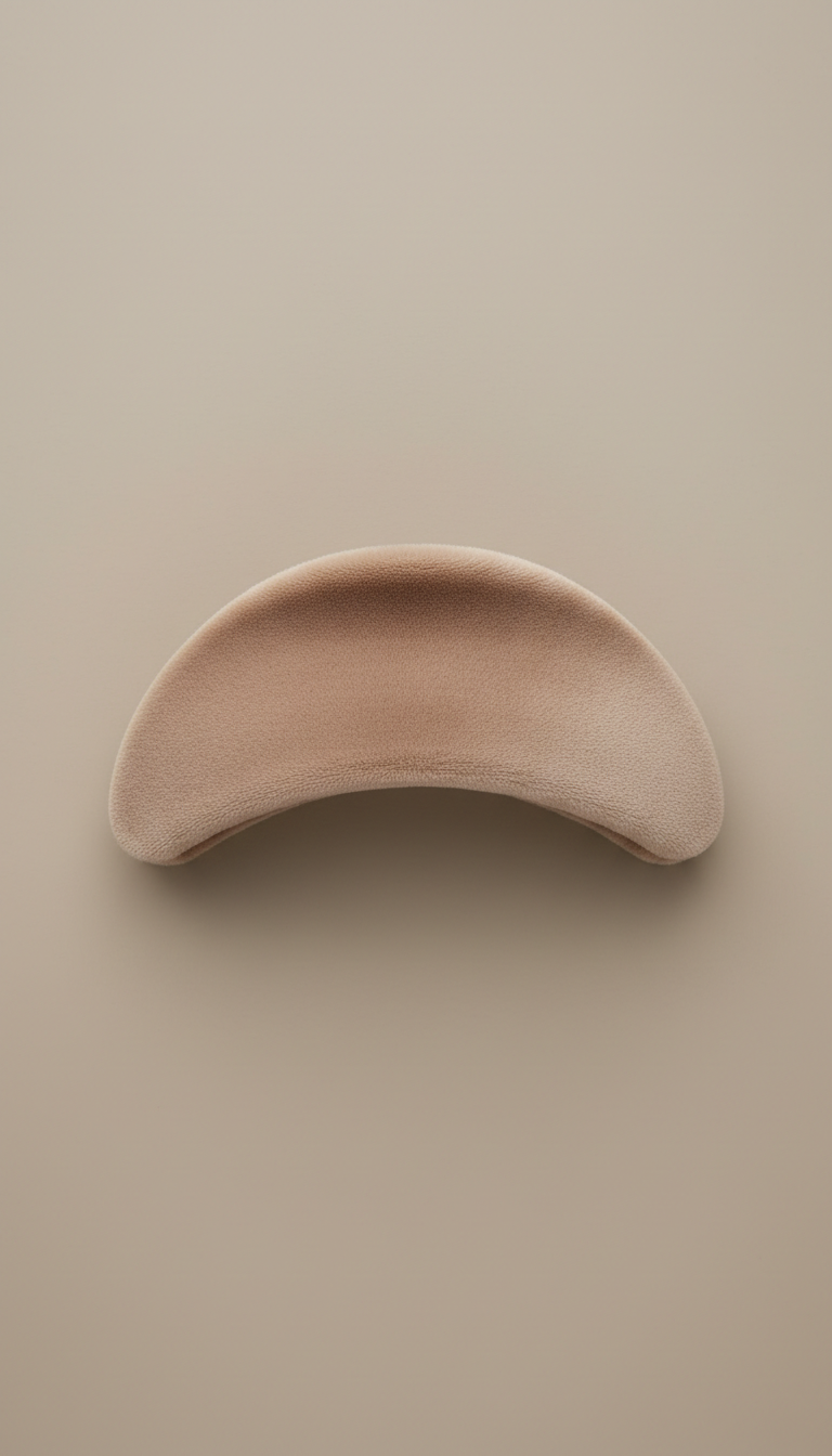 DEPOKA Wide Arch Hair Slide Mink